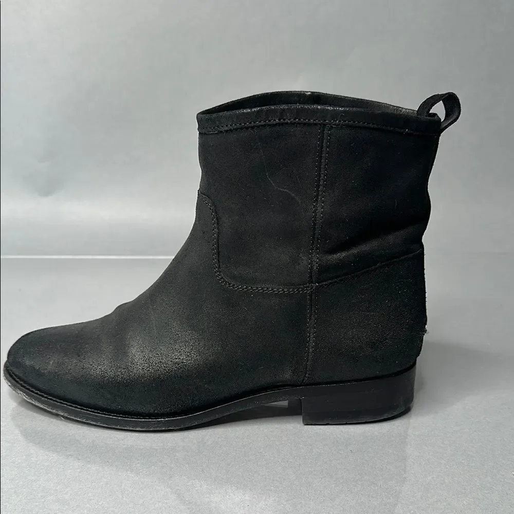 Authentic Jimmy Choo Ankle Booties | Black Suede | EU 38.5 | (A-1526)